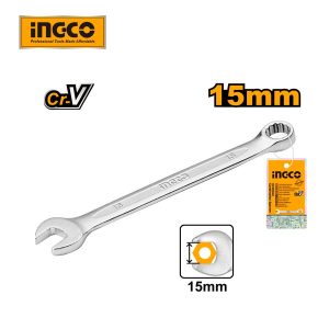 Cờ lê vòng miệng 15mm INGCO HCSPA151 - Đồ nghề, dụng cụ cầm tay, máy móc thiết bị INGCO chính hãng, giá tốt - hình ảnh sản ph