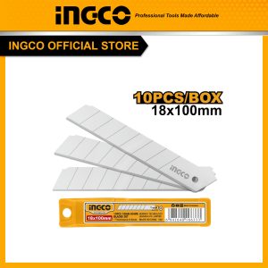 Bộ 10 lưỡi dao INGCO HKNSB112 size 18x100 - Đồ nghề, dụng cụ cầm tay, máy móc thiết bị INGCO chính hãng, giá tốt
