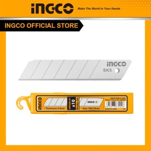 Bộ 10 lưỡi dao size 18*100mm INGCO HKNSB181