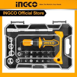 Bộ 18 tua vít tay cầm chữ T Ingco HKSDB0188 - Đồ nghề, dụng cụ cầm tay, máy móc thiết bị INGCO chính hãng, giá tốt