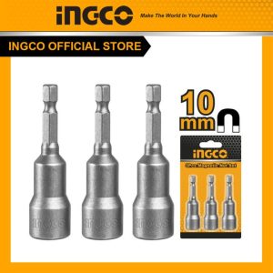 Bộ 3 đầu bắn tôn 10mm INGCO AMN1031