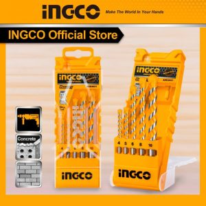 Bộ 5 mũi khoan bê tông Ingco đuôi trơn AKD3051 - Đồ nghề, dụng cụ cầm tay, máy móc thiết bị INGCO chính hãng, giá tốt