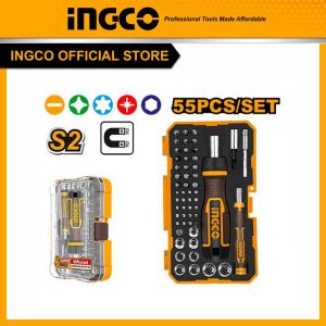 Bộ 55 đầu vít Ingco HKSDB0558 chính hãng - Đồ nghề, dụng cụ cầm tay, máy móc thiết bị INGCO chính hãng, giá tốt