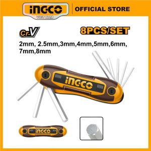 Bộ 8 chìa lục giác INGCO HHK14081