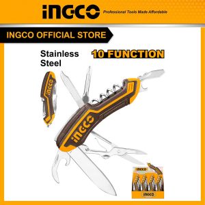Bộ dao đa năng 10 chi tiết INGCO HMFK8108 - Đồ nghề, dụng cụ cầm tay, máy móc thiết bị INGCO chính hãng, giá tốt