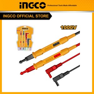 Bộ dây đo đồng hồ vạn năng 1000V INGCO HTL31001 dài 100cm - Đồ nghề, dụng cụ cầm tay, máy móc thiết bị INGCO chính hãng, giá tốt