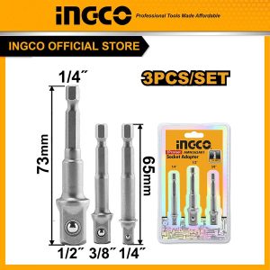 Bộ khớp nối chuyển đổi vít 3 chi tiết INGCO AMN365A01