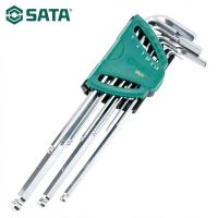 Bộ Lục Giác Đầu Bi Loại Dài 9 Chi Tiết Hệ Mét SATA SC09101 | Chính Hãng
