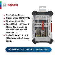  Bộ Vặn Vít Bosch 44 Món (2607017734) Chính Hãng | DIYhomedepot