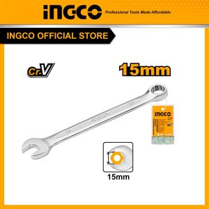 Cờ lê vòng miệng 15mm INGCO HCSPA151 - Đồ nghề, dụng cụ cầm tay, máy móc thiết bị INGCO chính hãng, giá tốt