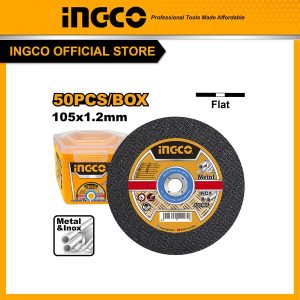 Đĩa cắt sắt 105mm INGCO MCD1210550 - Đồ nghề, dụng cụ cầm tay, máy móc thiết bị INGCO chính hãng, giá tốt