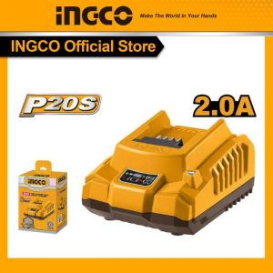 Đế sạc pin 20V 2Ah Ingco FCLI2001 cho dòng máy P20S - Đồ nghề, dụng cụ cầm tay, máy móc thiết bị INGCO chính hãng, giá tốt