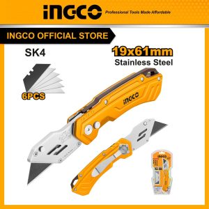 Dao cắt đa năng gấp gọn cao cấp INGCO HUK6288