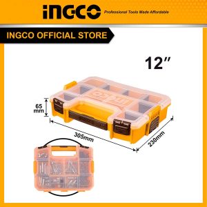 Hộp nhựa đựng linh kiện 12 inch INGCO PBX1211 - Đồ nghề, dụng cụ cầm tay, máy móc thiết bị INGCO chính hãng, giá tốt