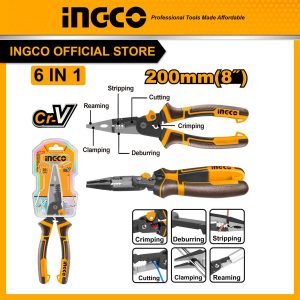 Kềm đa năng kết hợp 6 trong 1 INGCO HMFLNP28200