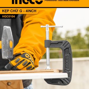 Kẹp chữ G 4 inch INGCO HGC0104
