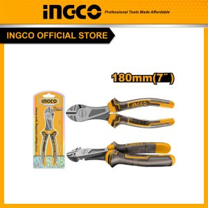 Kèm cắt trợ lực 180mm (7 inch) INGCO HHDCP08188 thép cacbon #55, xử lý bề mặt dầu đánh bóng và chống gỉ, tay cầm hai màu chống trượt - Đồ nghề,...