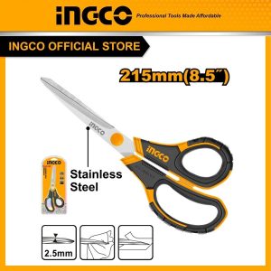 Kéo cắt chất liệu inox INGCO HSCRS812001 - Đồ nghề, dụng cụ cầm tay, máy móc thiết bị INGCO chính hãng, giá tốt
