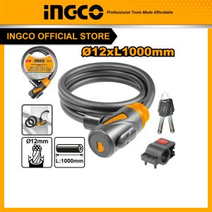 Khóa xe đạp bằng chìa INGCO 12mm INGCO DBK11210