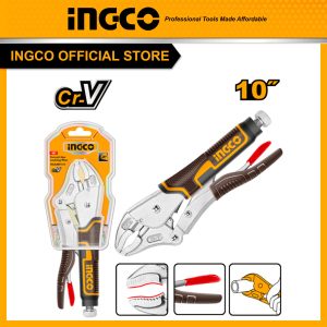 Kìm bấm khóa mỏ cong thép Cr-V INGCO HCJLW0110 - Đồ nghề, dụng cụ cầm tay, máy móc thiết bị INGCO chính hãng, giá tốt
