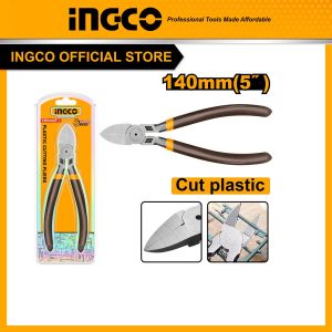 Kìm cắt mini 5 inch tay cầm bọc nhựa INGCO HDCP38140