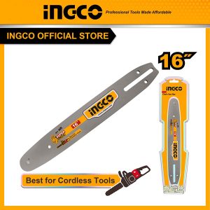 Lam máy cưa xích 16 inch (dùng cho máy pin CGSLI40168) Ingco AGSB51603 - Đồ nghề, dụng cụ cầm tay, máy móc thiết bị INGCO chính hãng, giá tốt