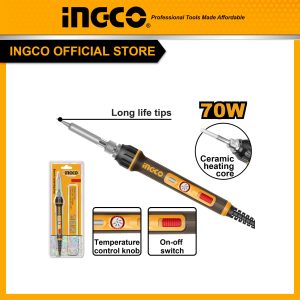 Mỏ hàn chì điều chỉnh nhiệt 70W INGCO SI01606 chính hãng - Đồ nghề, dụng cụ cầm tay, máy móc thiết bị INGCO chính hãng, giá tốt