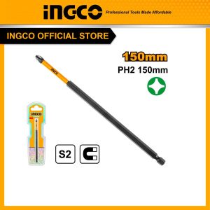 Mũi bắt vít bake dài 150mm thép cao cấp có nam châm INGCO SDBIM71PH2150 - Đồ nghề, dụng cụ cầm tay, máy móc thiết bị INGCO chính hãng, giá tốt