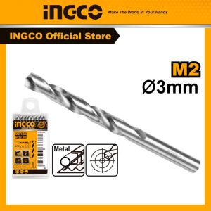 Mũi khoan kim loại M2 HSS 3.0mm INGCO DBT1110301 - Đồ nghề, dụng cụ cầm tay, máy móc thiết bị INGCO chính hãng, giá tốt