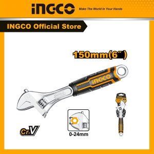 Mỏ lết công thép Cr-v dài 150mm INGCO HADW131068