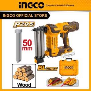 Máy bắn đinh gỗ dài 5cm (chưa bao gồm pin và sạc) INGCO CBNLI5005 - Đồ nghề, dụng cụ cầm tay, máy móc thiết bị INGCO chính hãng, giá tốt