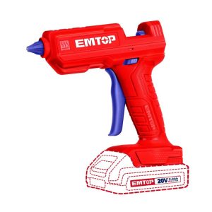 Máy bắn keo nến dùng pin EMTOP ELGG2002 ( Chưa kèm pin & sạc )