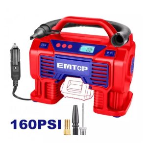 Máy bơm hơi dùng pin EMTOP ELAC2002 ( Chưa kèm pin & sạc )