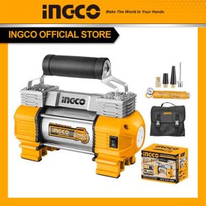Máy bơm lốp xe mini 12V Ingco AAC2508 - Đồ nghề, dụng cụ cầm tay, máy móc thiết bị INGCO chính hãng, giá tốt