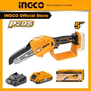 Máy cắt cưa xích cầm tay pin 20V INGCO CGSLI20581 - Đồ nghề, dụng cụ cầm tay, máy móc thiết bị INGCO chính hãng, giá tốt
