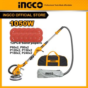 Máy chà nhám thạch cao cán dài INGCO DWS10501