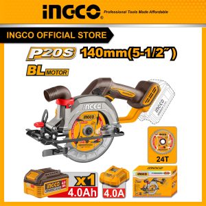 Máy cưa đĩa đa năng không chổi than INGCO CSLI14023 kèm 1 pin 4.0Ah & sạc CSLI14023 - Đồ nghề, dụng cụ cầm tay, máy móc thiết bị INGCO chính hãng,...