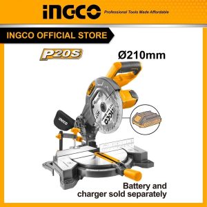 Máy cưa đĩa tròn dùng pin 20V, đường kính đĩa 210mm INGCO CMS2001 - Đồ nghề, dụng cụ cầm tay, máy móc thiết bị INGCO chính hãng, giá tốt