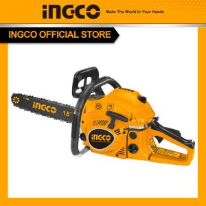Máy cưa xích xăng 45.8cc INGCO GCS5451811 - Đồ nghề, dụng cụ cầm tay, máy móc thiết bị INGCO chính hãng, giá tốt