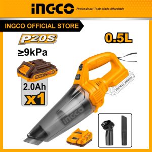 Máy hút bụi cầm tay dùng pin 20V INGCO CVLI20126
