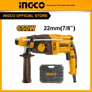Máy khoan đục bê tông INGCO RGH6528 650W - Đồ nghề, dụng cụ cầm tay, máy móc thiết bị INGCO chính hãng, giá tốt