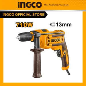 Máy khoan điện gia đình giá rẻ 710W đầu kẹp nhựa 13mm INGCO ID71182 - Đồ nghề, dụng cụ cầm tay, máy móc thiết bị INGCO chính hãng, giá tốt