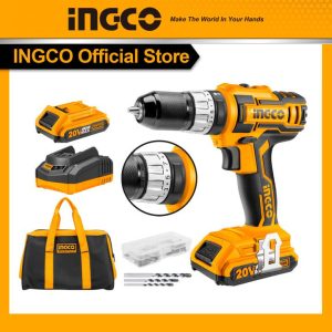 Máy khoan pin 20V ba chức năng có búa INGCO CIDLI2002 - Đồ nghề, dụng cụ cầm tay, máy móc thiết bị INGCO chính hãng, giá tốt