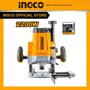 Máy phay gỗ 2200W INGCO RT22008 - Đồ nghề, dụng cụ cầm tay, máy móc thiết bị INGCO chính hãng, giá tốt