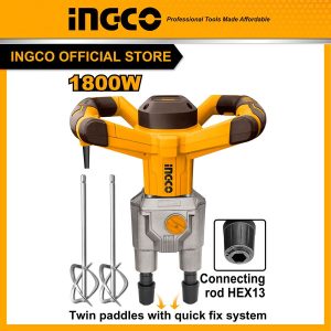 Máy trộn sơn 1800W INGCO MX218008 - Đồ nghề, dụng cụ cầm tay, máy móc thiết bị INGCO chính hãng, giá tốt