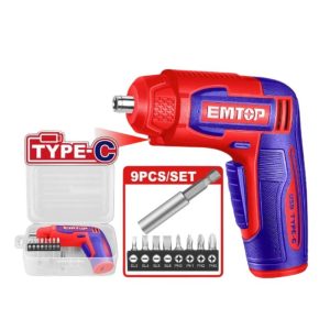 Máy vặn vít dùng pin EMTOP ECSR0458