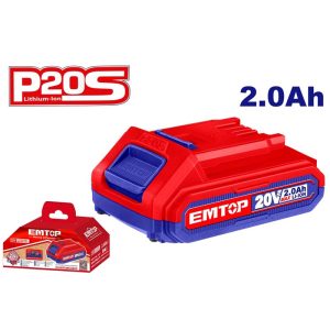 Pin Lithium-Ion 20V 2.0Ah Emtop EBPK20011