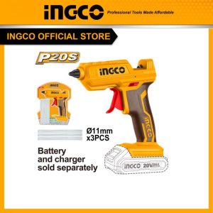 Súng bắn keo nến dùng pin 20V INGCO CGGLI2001 (chưa kèm pin và sạc) - Đồ nghề, dụng cụ cầm tay, máy móc thiết bị INGCO chính hãng, giá tốt