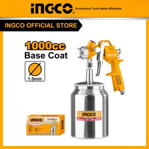Súng phun sơn khí nén INGCO ASG3101 bình 1 lít đầu phun 1.5mm - Đồ nghề, dụng cụ cầm tay, máy móc thiết bị INGCO chính hãng, giá tốt