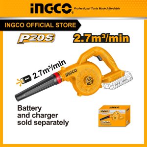 Thân máy thổi bụi pin 20V một tốc độ INGCO CABLI2078 (chưa kèm pin sạc) - Đồ nghề, dụng cụ cầm tay, máy móc thiết bị INGCO chính hãng, giá tốt